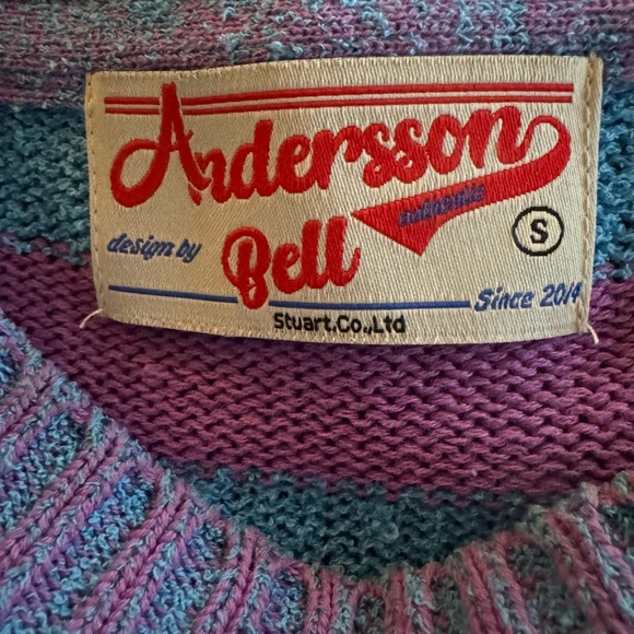 ANDERSSON BELL linen striped sweater - Picture 3 of 4